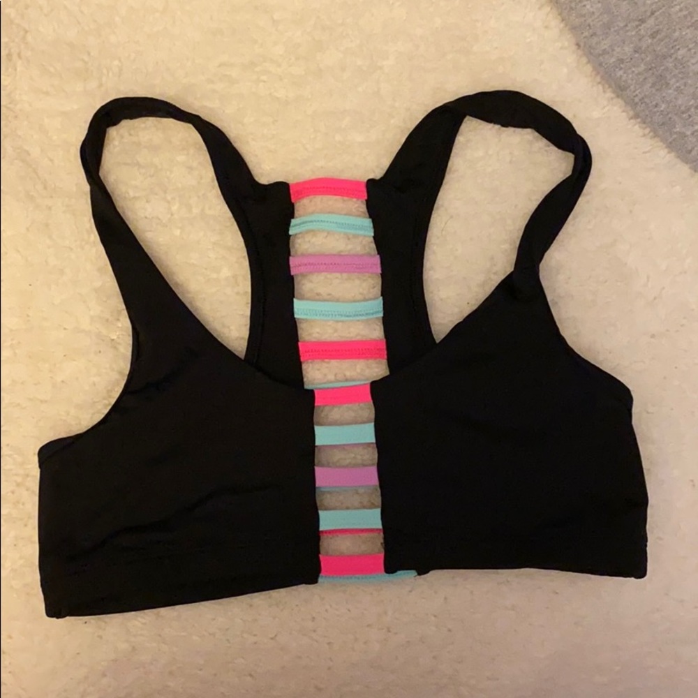 pink brand sports bra